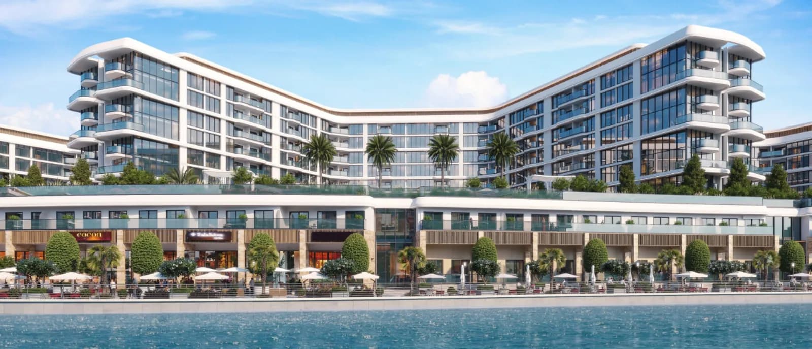 Bayside Marina Residences — developer's published render
