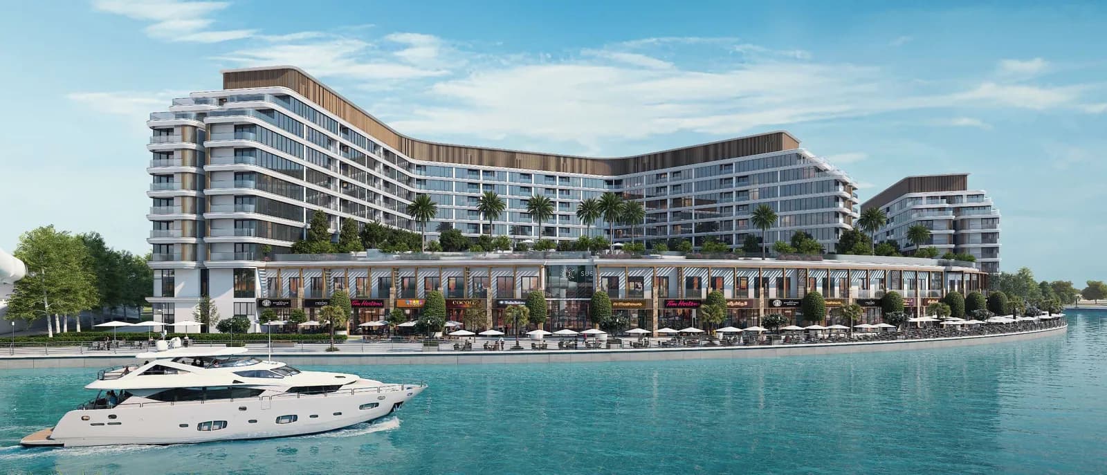 Canalside Marina Residences — developer's published render (1 of 4)