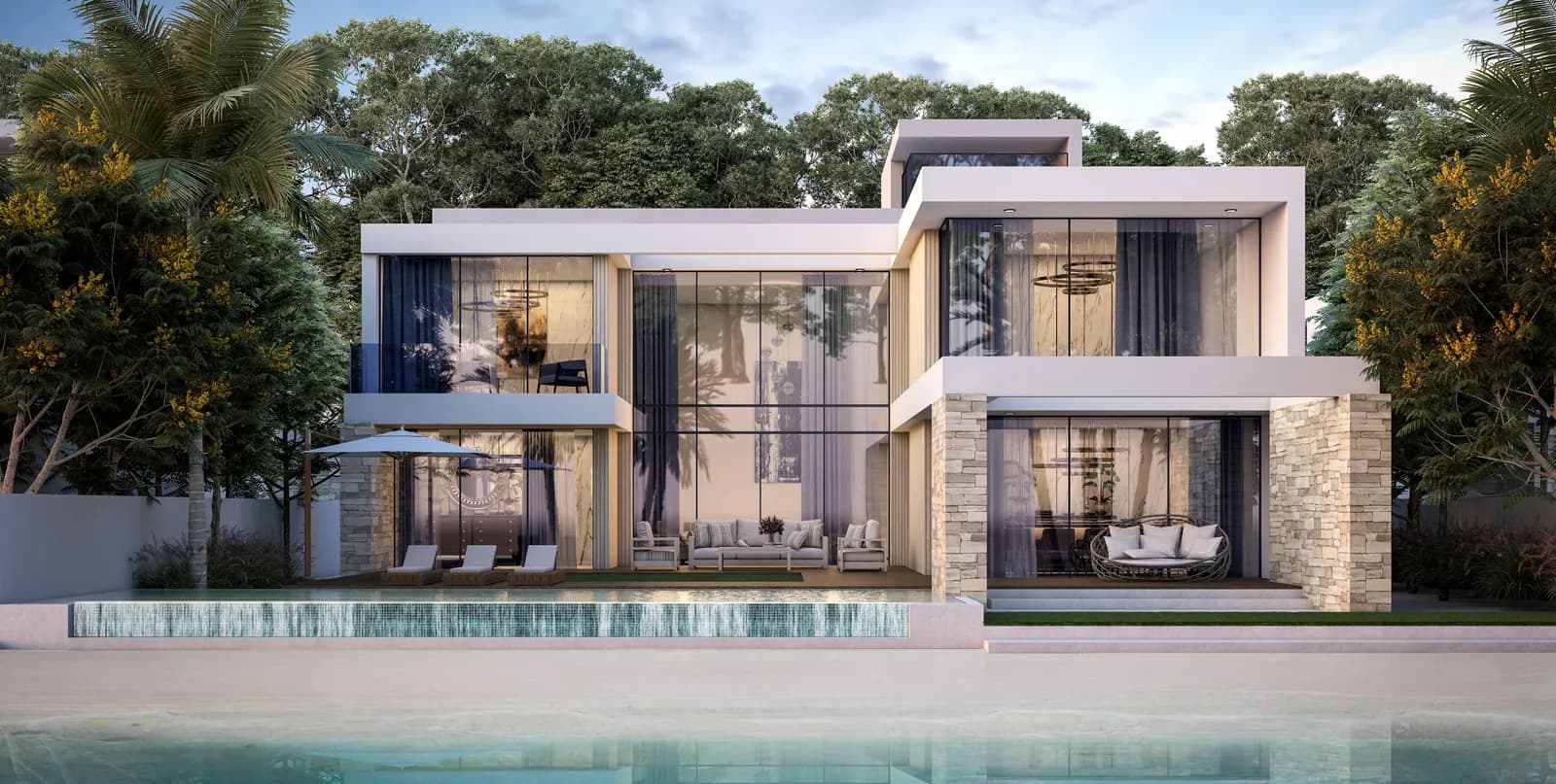 Coral Beach Villas — developer's published render (1 of 5)