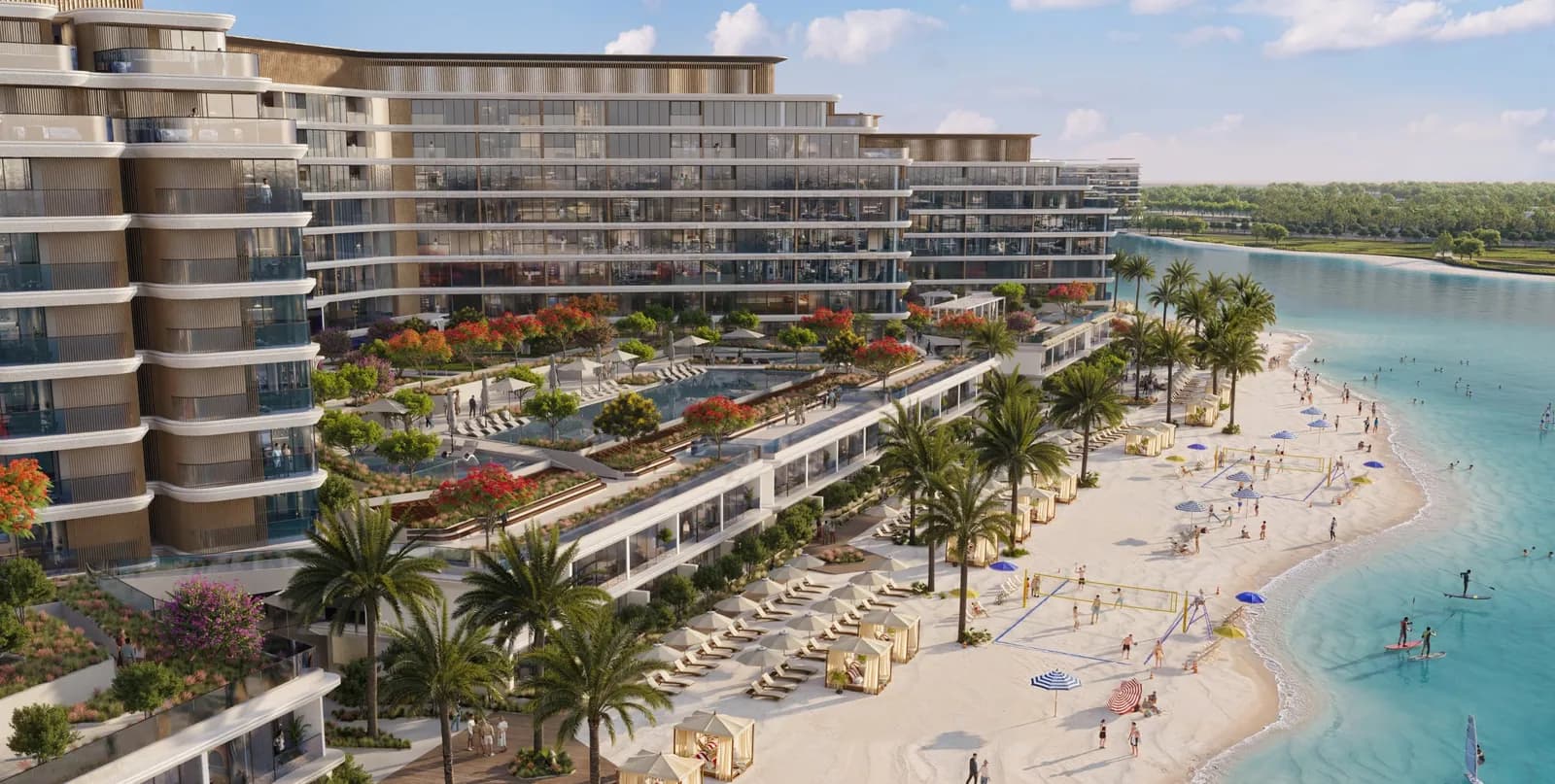 Coraline Beach Residences — developer's published render (1 of 4)