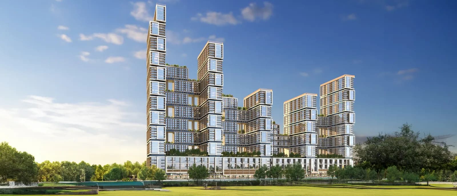 Golf Ridges at Sobha One — developer's published render (1 of 4)