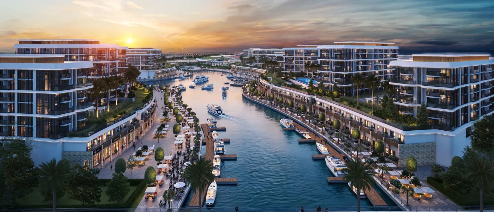 Marina Residences at Sobha Siniya Island — developer's published render (1 of 4)