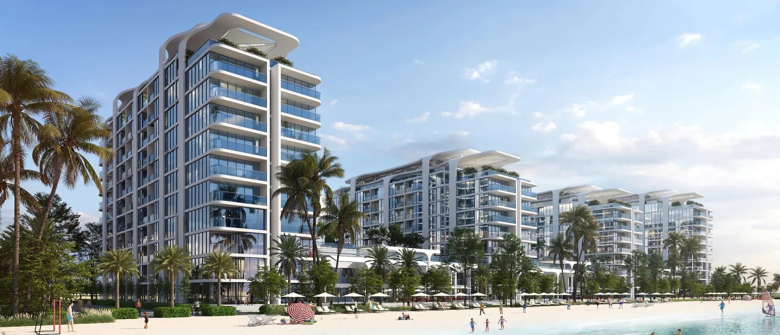 Pristine Beach Residences — developer's published render