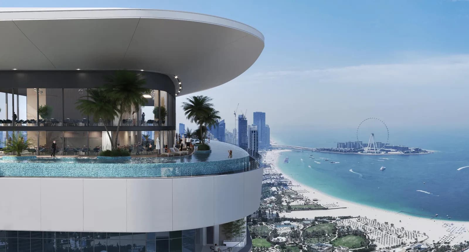 Sobha SeaHaven — developer's published render (2 of 3)