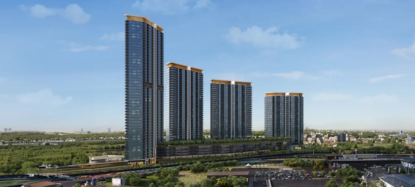Sobha Solis — developer's published render (1 of 4)