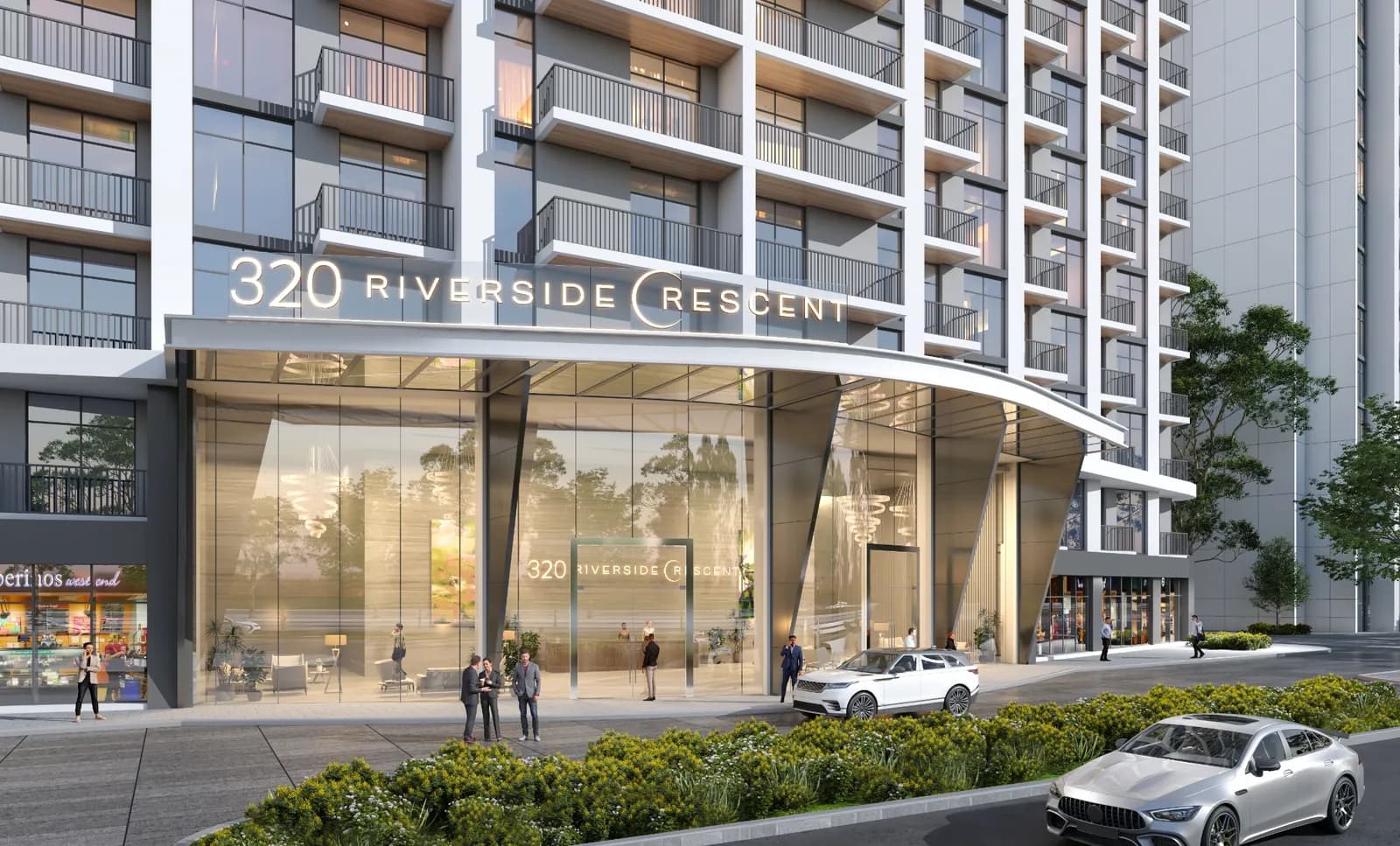 320 Riverside Crescent — developer's published render (2 of 3)