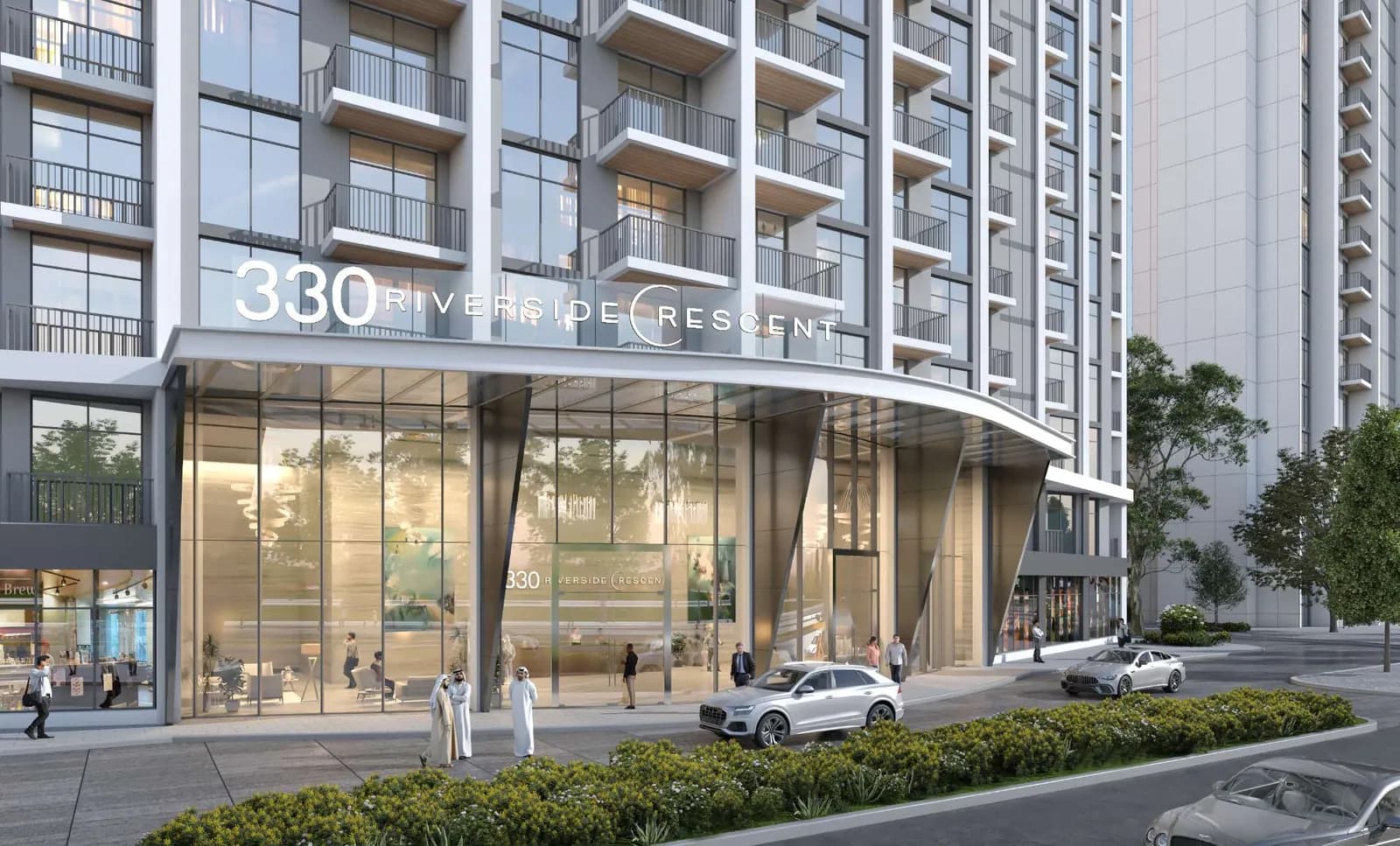 330 Riverside Crescent — developer's published render (2 of 4)