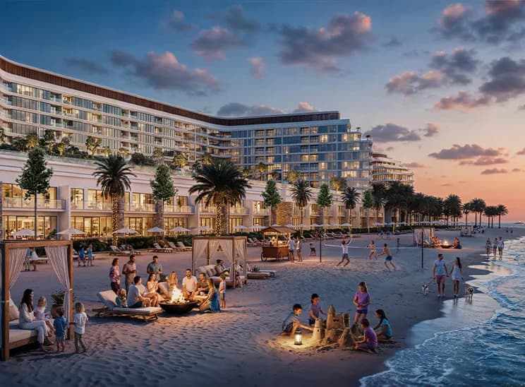Beach Residences — developer's published render (2 of 5)