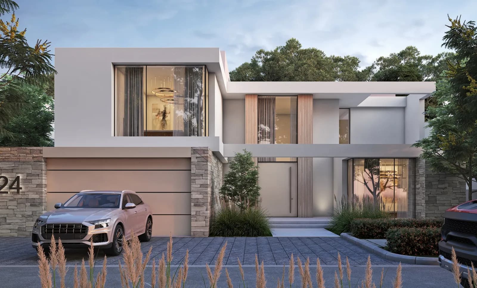Coral Beach Villas — developer's published render (2 of 5)