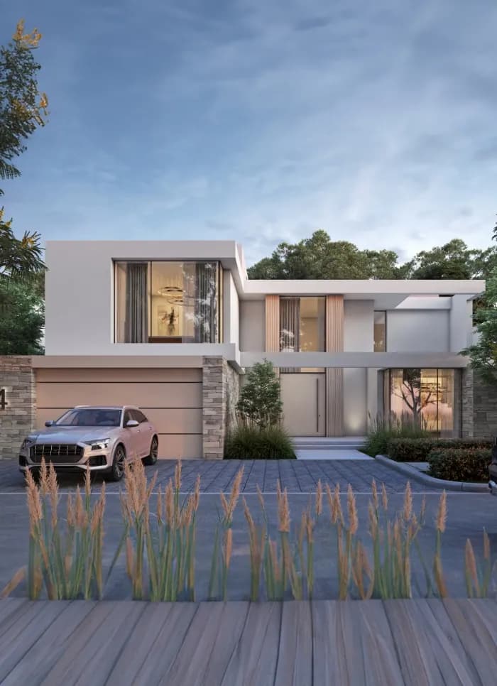 Coral Beach Villas — developer's published render (3 of 5)