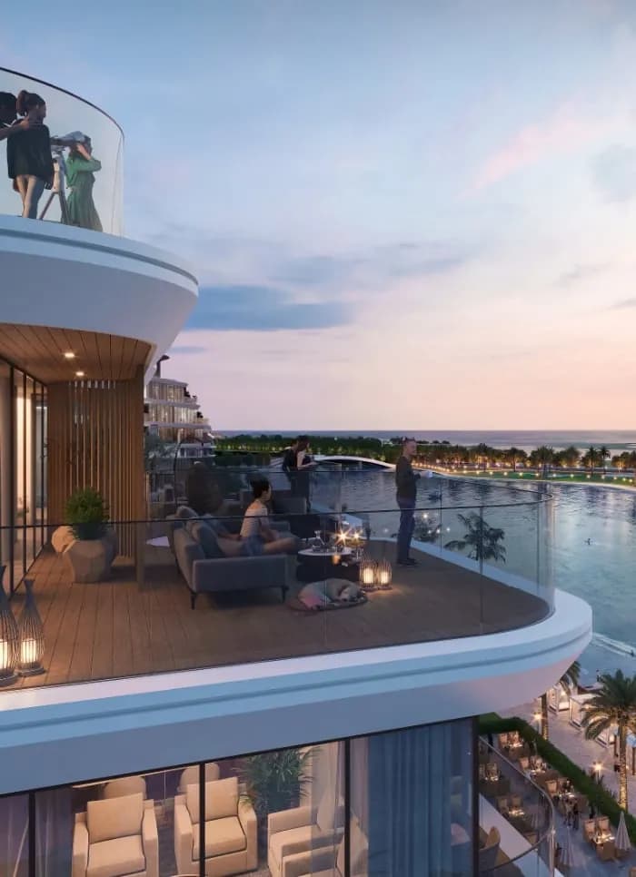 Coraline Beach Residences — developer's published render (3 of 4)