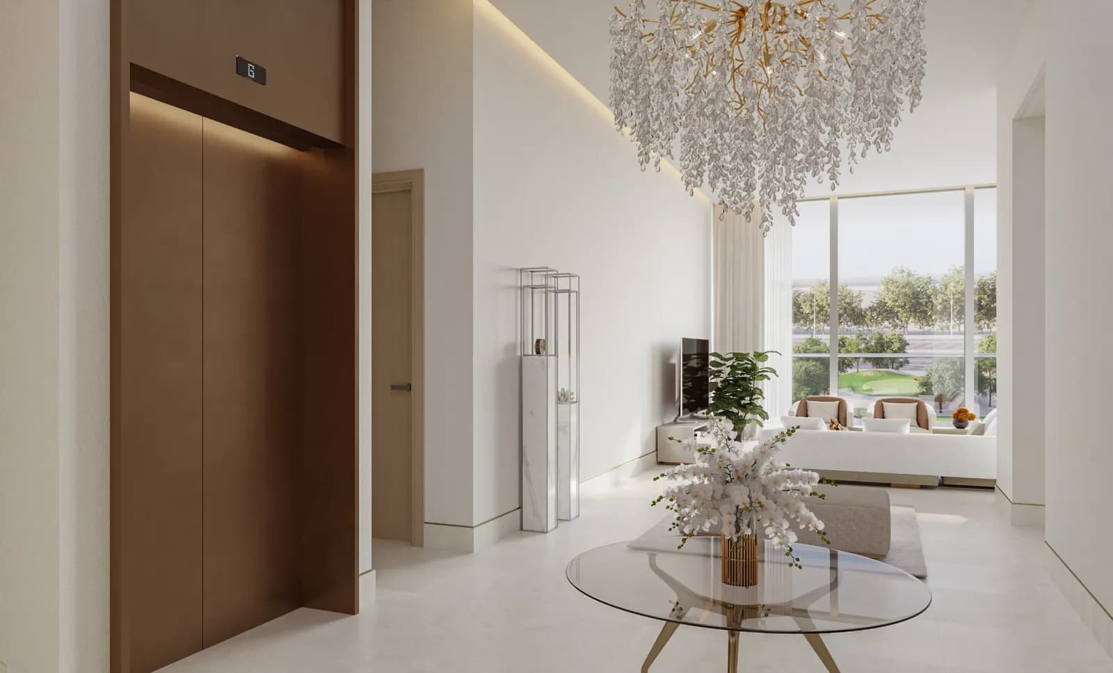 Golf Ridges at Sobha One — developer's published render (2 of 4)