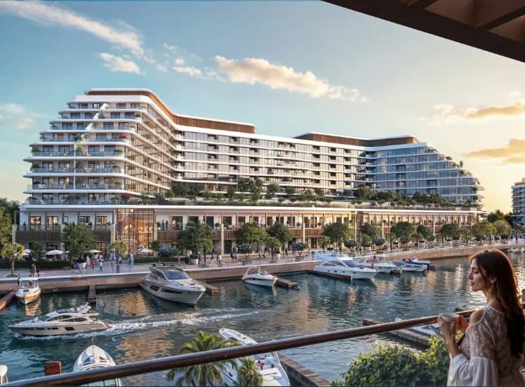 Marina Residences at Sobha Siniya Island — developer's published render (3 of 4)