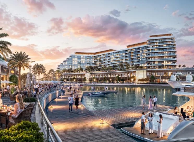 Marina Residences at Sobha Siniya Island — developer's published render (4 of 4)