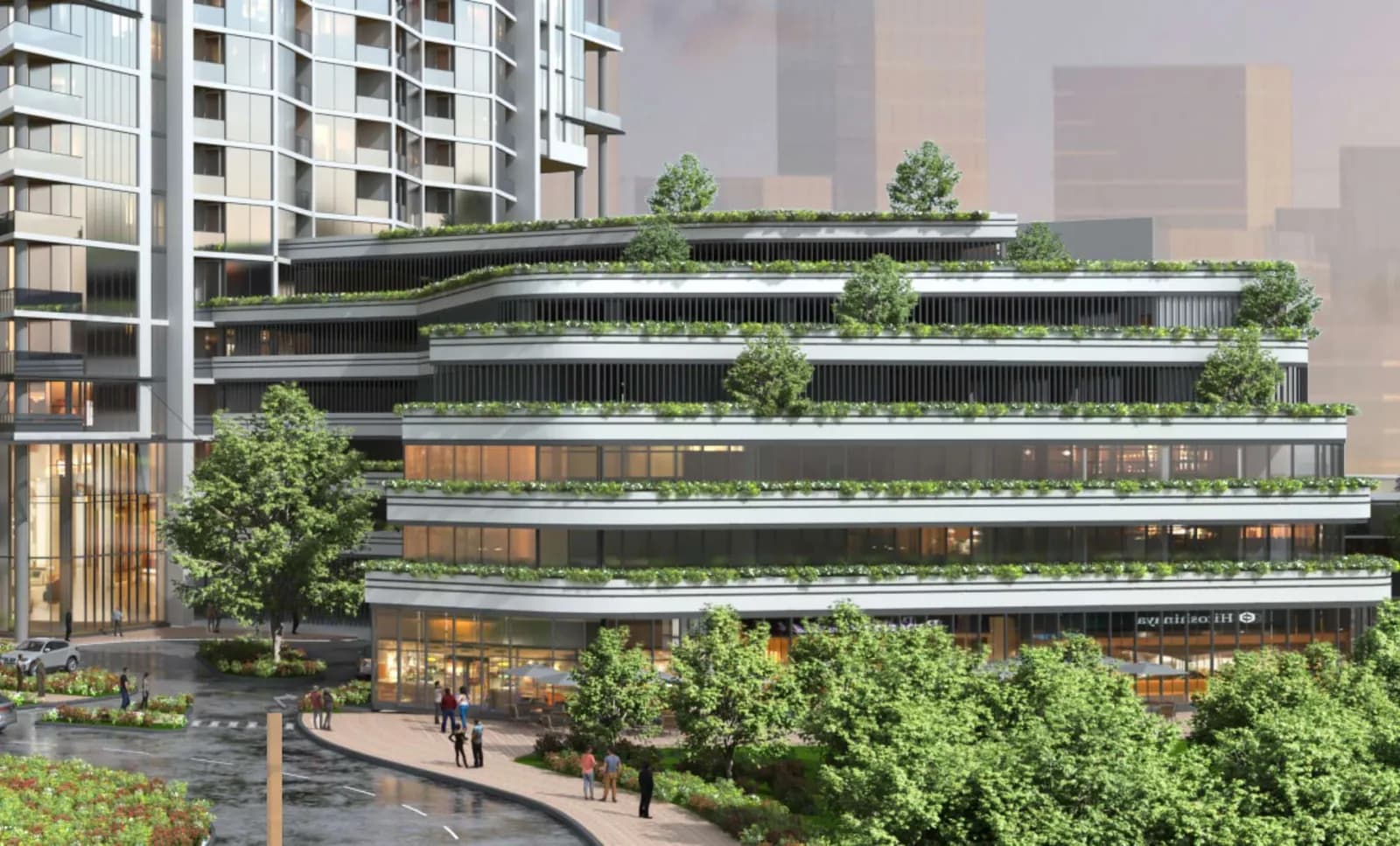 Waves Grande — developer's published render (2 of 4)