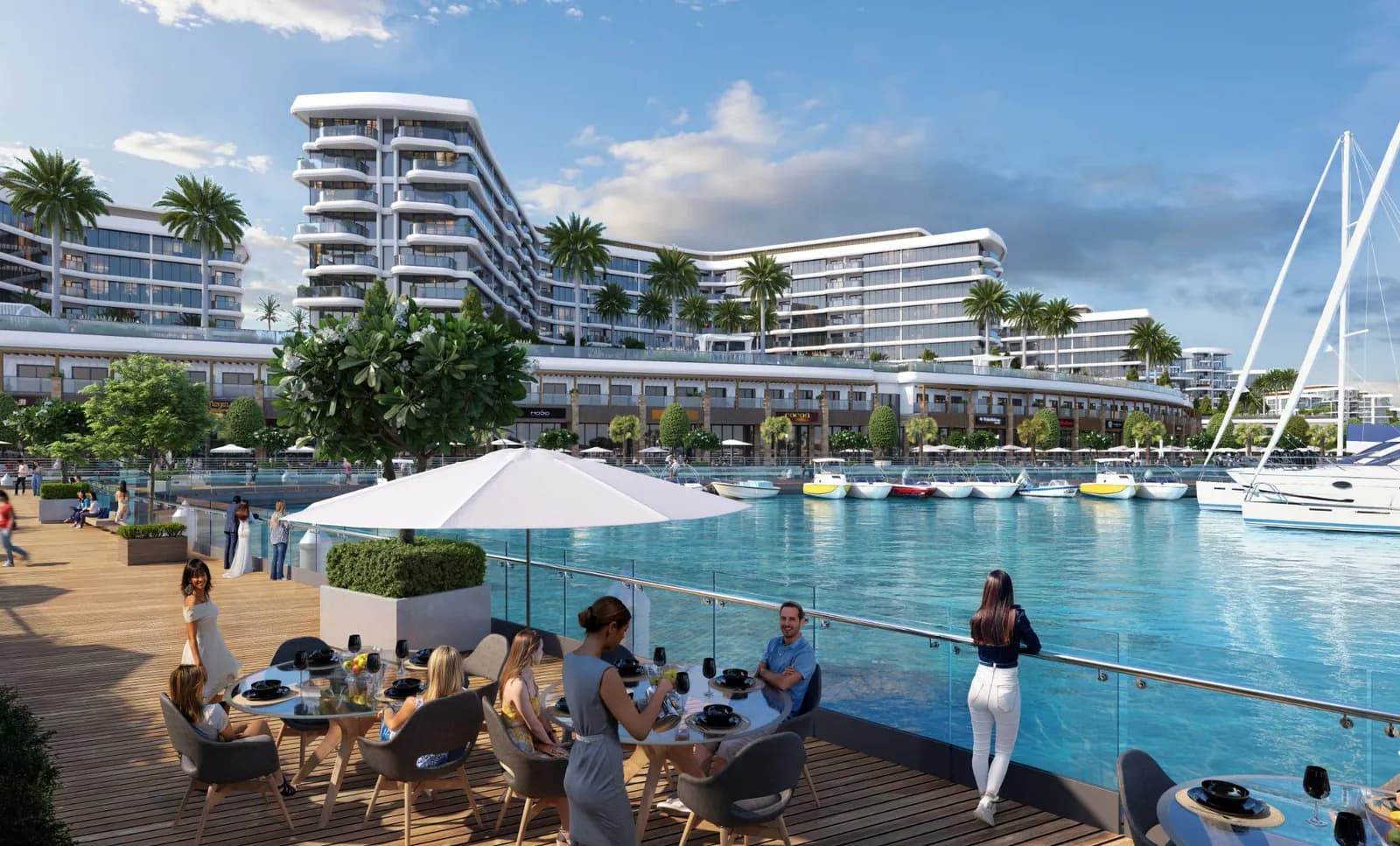 Yachtside Marina Residences — developer's published render (3 of 4)